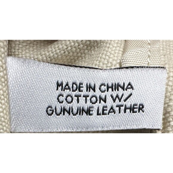 Nine West  women beige canvas  pouch - Picture 6 of 8